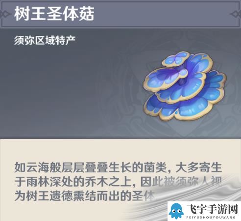 《原神》树王圣体菇购买位置介绍