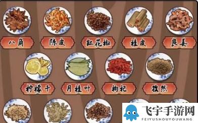 《汉字找茬王》香料百科攻略